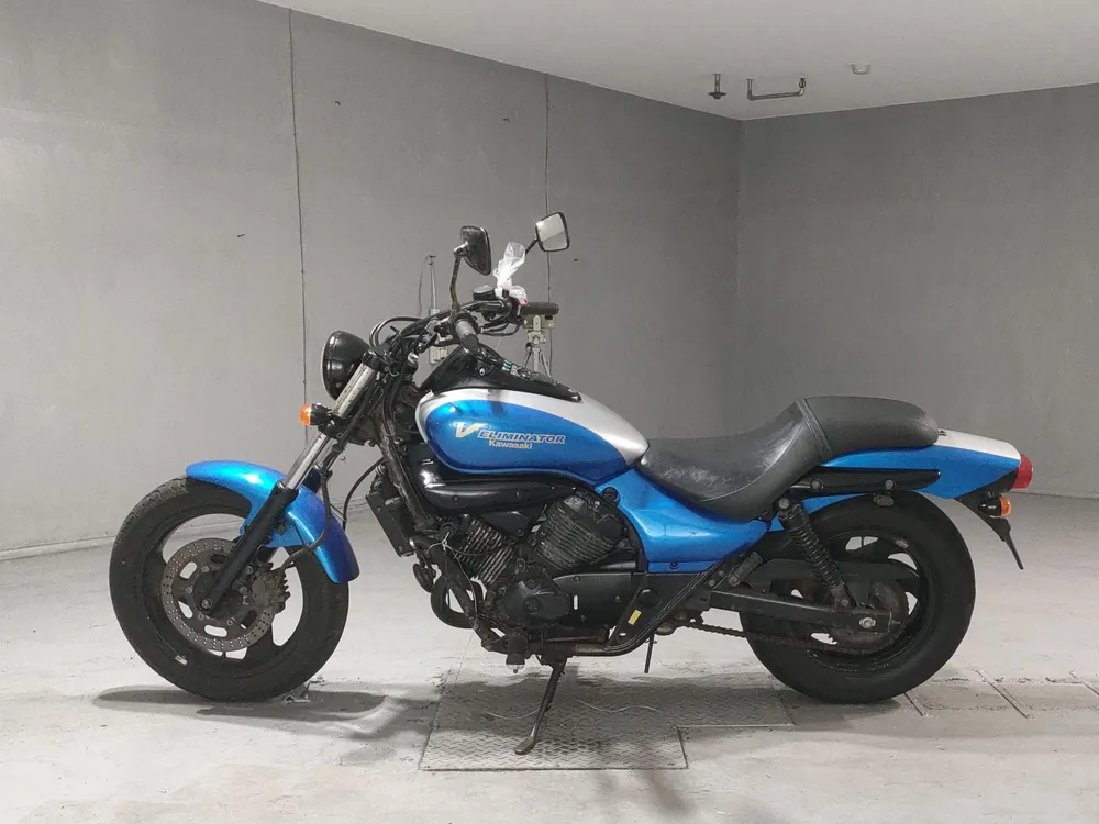 Kawasaki Eliminator 250V, silver / blue, фото 2