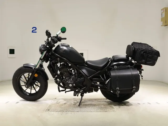 Honda Rebel 250, matt black, фото 2