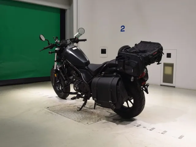 Honda Rebel 250, matt black, фото 6