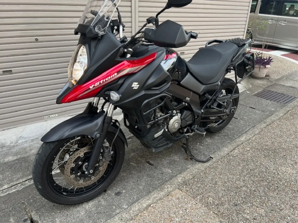 Suzuki V Strom650A 2021, black/red, фото 9