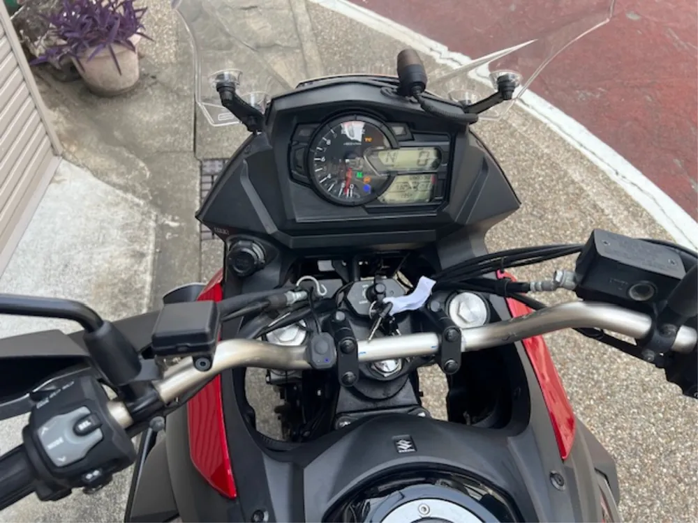 Suzuki V Strom650A 2021, black/red, фото 10