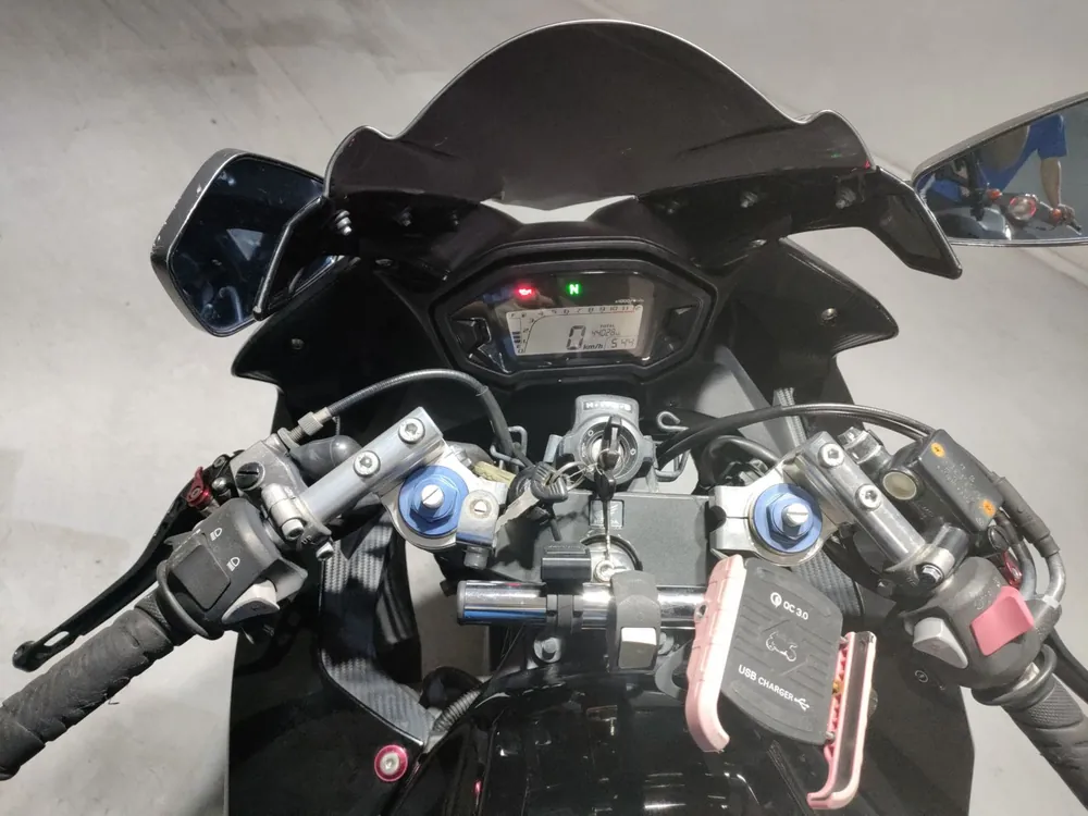 Honda CB400X ABS 2016, чёрный, фото 5