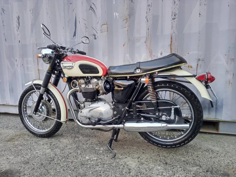 Triumph T120R Bonneville 1969, фото 8