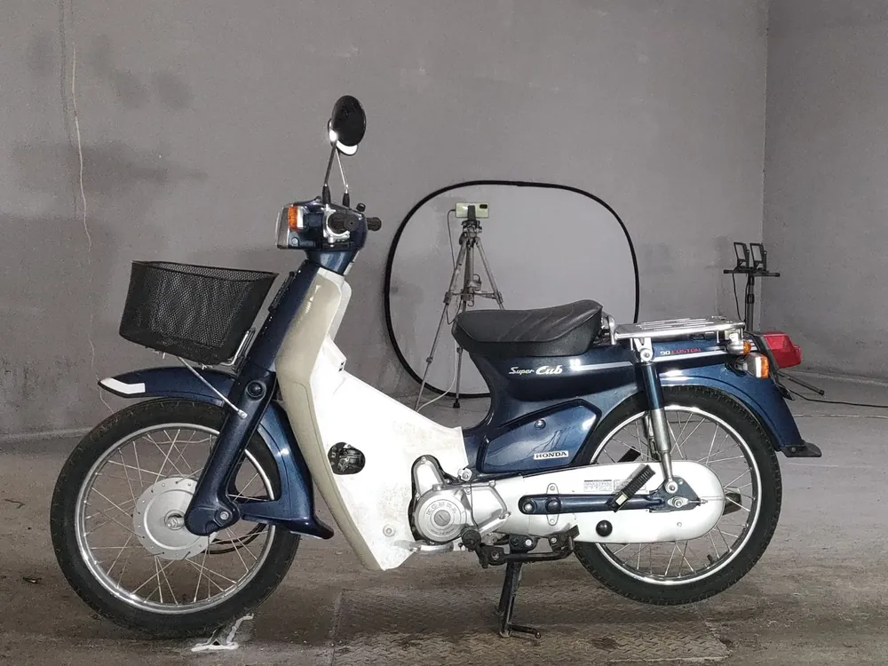 Honda Super Cub, синий, фото 2