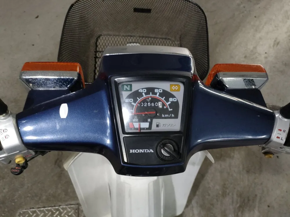 Honda Super Cub, синий, фото 5