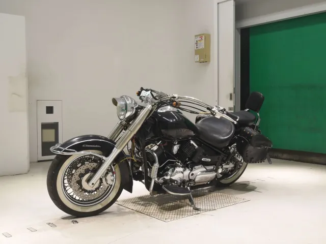 Yamaha Dragstar 1100 2003, чёрный, фото 4