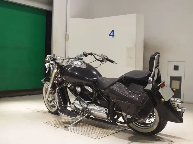 Yamaha Dragstar 1100 2003, чёрный, фото 6