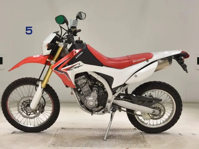 Honda CRF250L, белый, красный, чёрный, фото 2
