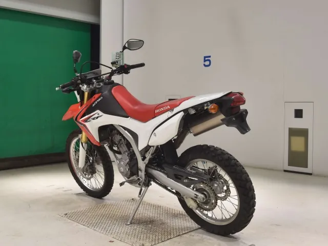 Honda CRF250L, белый, красный, чёрный, фото 6