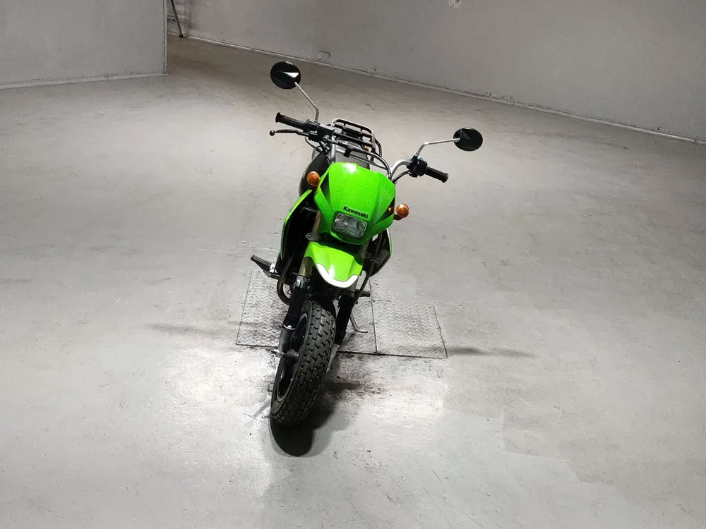 Kawasaki KSR110, black / green, фото 3