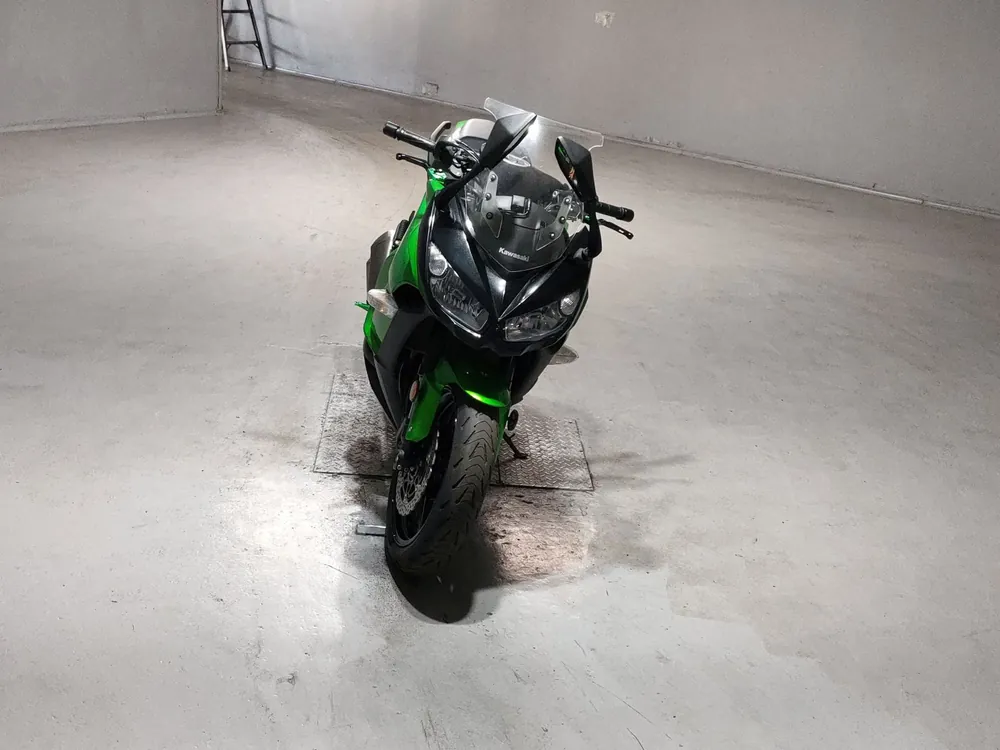 Kawasaki Ninja 1000 2017, black / green, фото 3