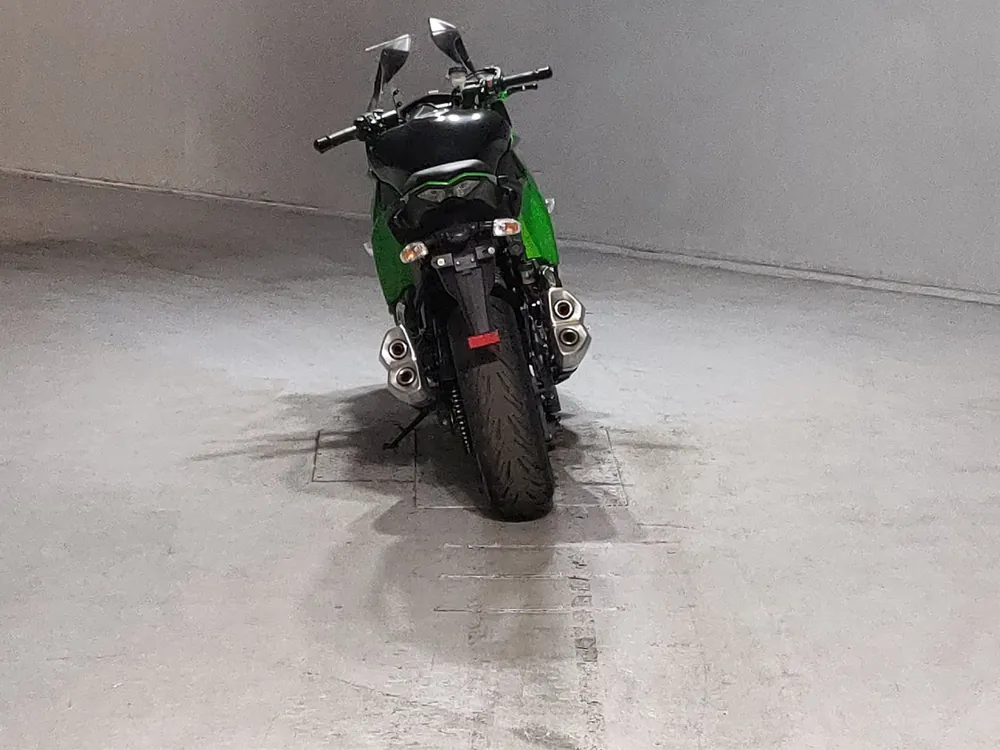 Kawasaki Ninja 1000 2017, black / green, фото 4