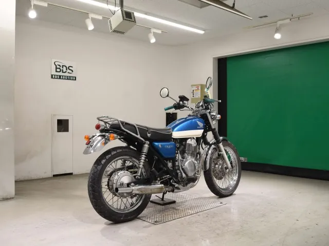 Honda CB400SS 2006, white | blue, фото 5