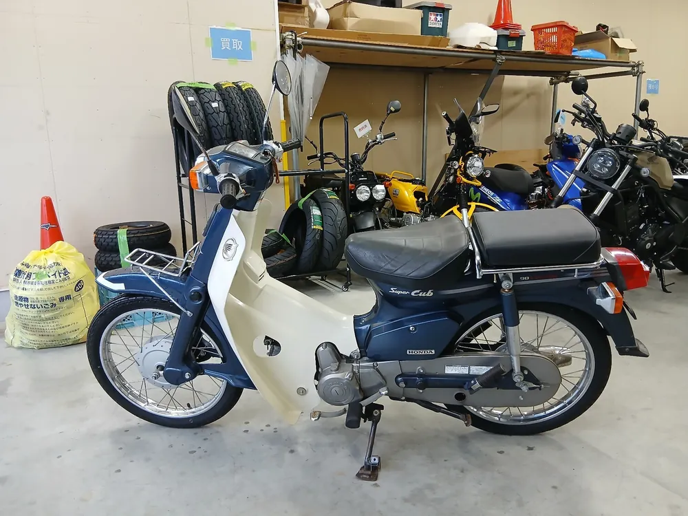 Honda Super Cub, зелёный, фото 2