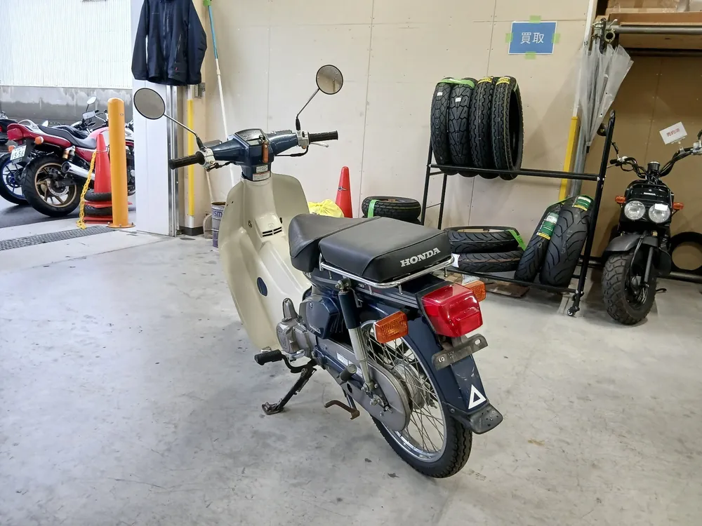 Honda Super Cub, зелёный, фото 5