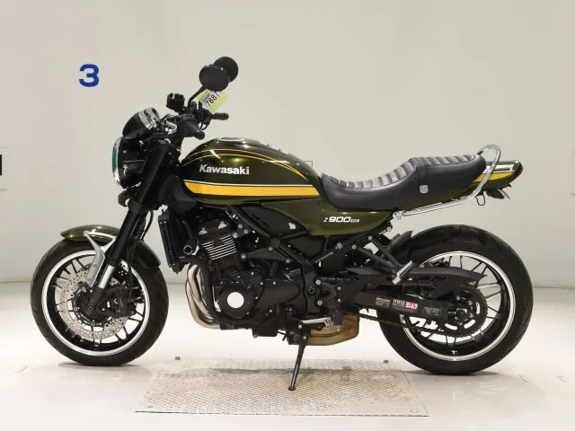 Kawasaki Z900RS 2021, зелёный, фото 2