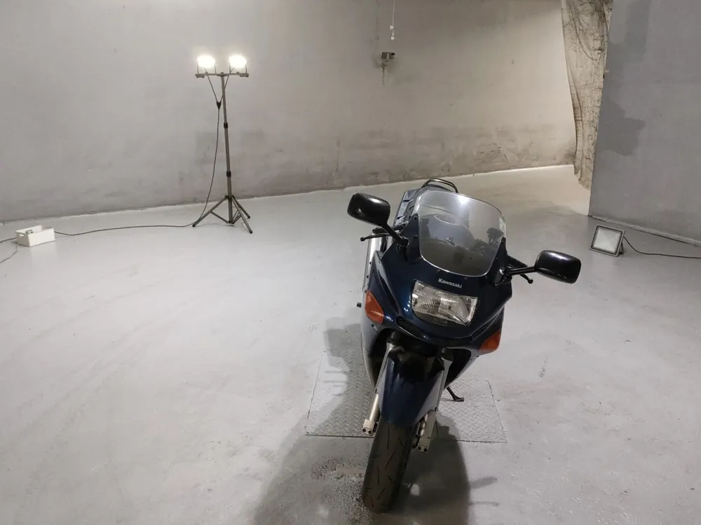 Kawasaki ZX400N 2007, синий, фото 3