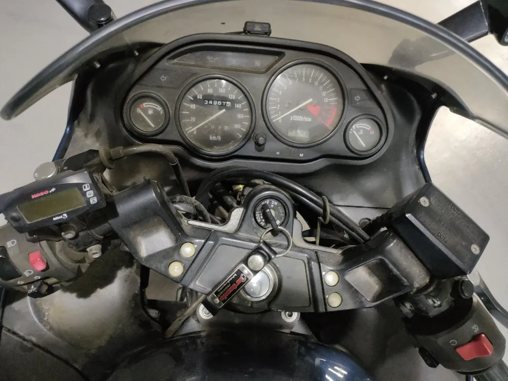 Kawasaki ZX400N 2007, синий, фото 5