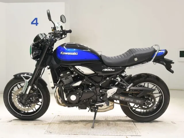 Kawasaki Z900RS 2024, black | blue, фото 2