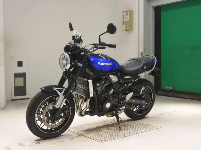 Kawasaki Z900RS 2024, black | blue, фото 4