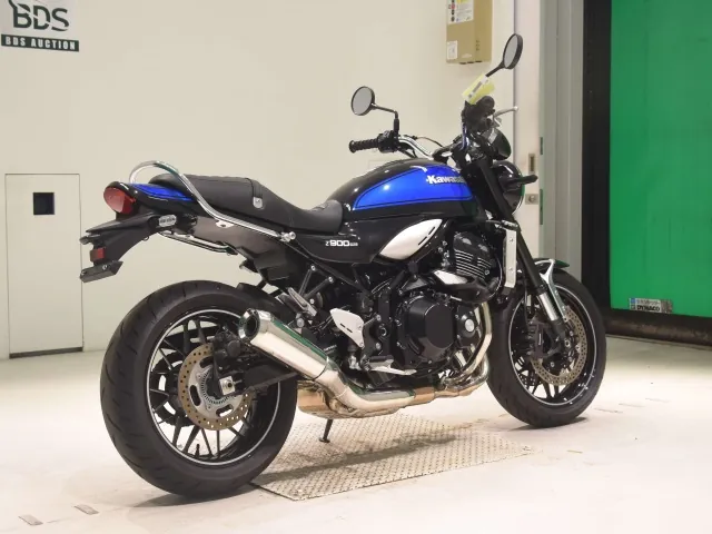 Kawasaki Z900RS 2024, black | blue, фото 5