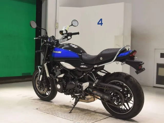 Kawasaki Z900RS 2024, black | blue, фото 6
