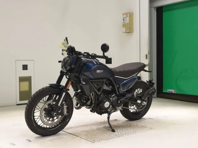 Ducati Scrambler Night Shift 2026, navy blue, фото 4