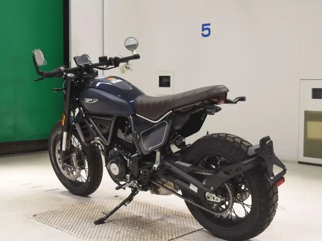 Ducati Scrambler Night Shift 2026, navy blue, фото 6