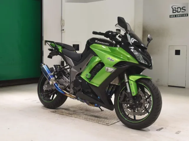 Kawasaki Ninja 1000 2011, black | green, фото 3