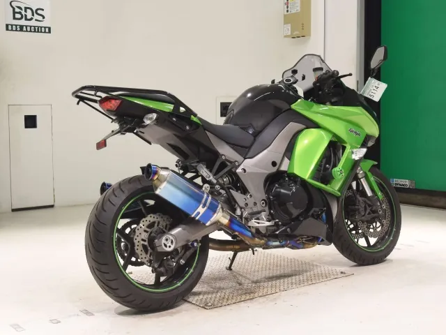 Kawasaki Ninja 1000 2011, black | green, фото 5