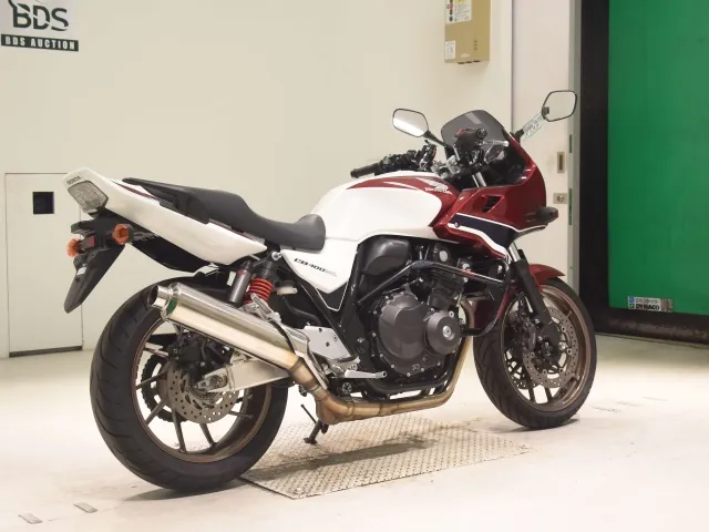 Honda CB400SB 2018, белый, красный, фото 5