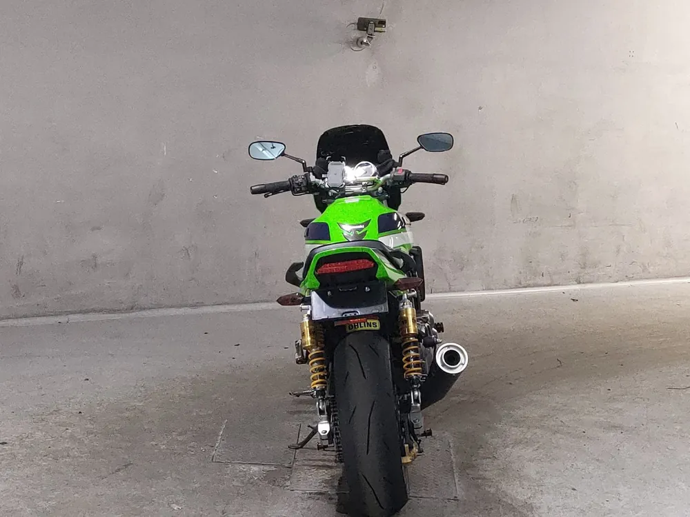 Kawasaki ZRX1200DAEG 2011, зелёный, фото 4