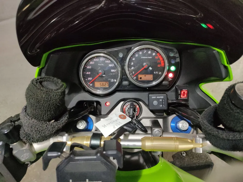 Kawasaki ZRX1200DAEG 2011, зелёный, фото 5