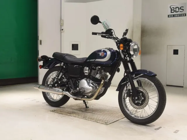 Kawasaki W230, синий, фото 3