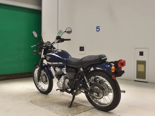 Kawasaki W230, синий, фото 6