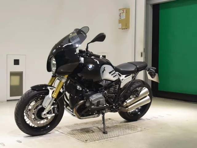 BMW R Nine T 2015, чёрный, серебристый, фото 4