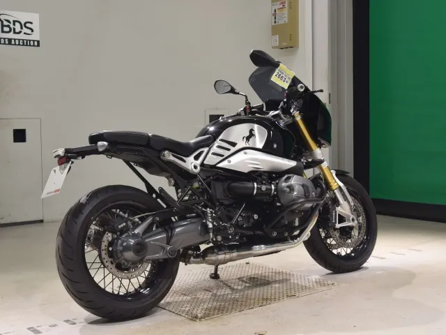 BMW R Nine T 2015, чёрный, серебристый, фото 5