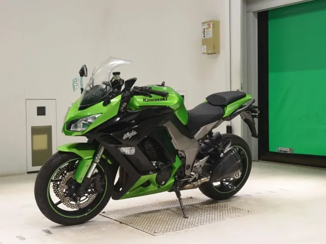 Kawasaki Ninja 1000 2012, black | green, фото 4