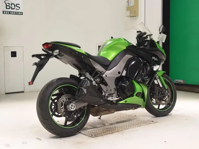 Kawasaki Ninja 1000 2012, black | green, фото 5