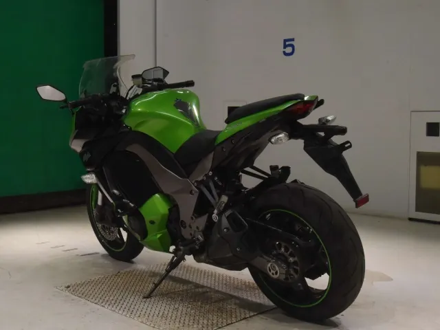 Kawasaki Ninja 1000 2012, black | green, фото 6