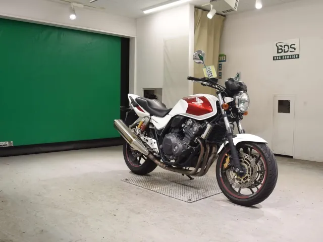 Honda CB400SB, белый, красный, фото 3