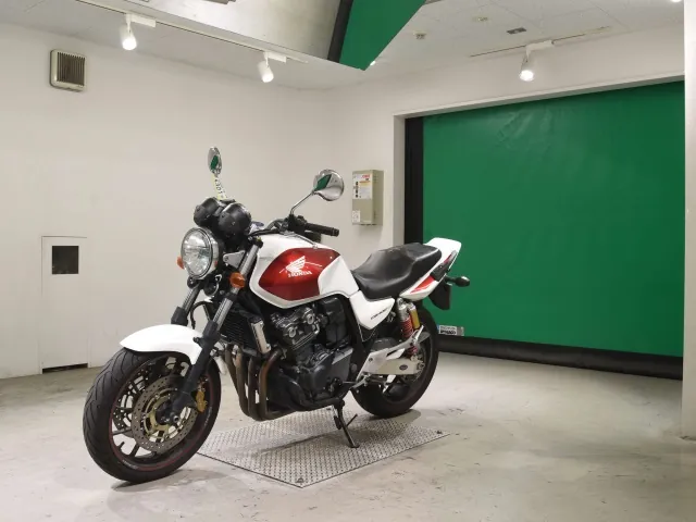 Honda CB400SB, белый, красный, фото 4