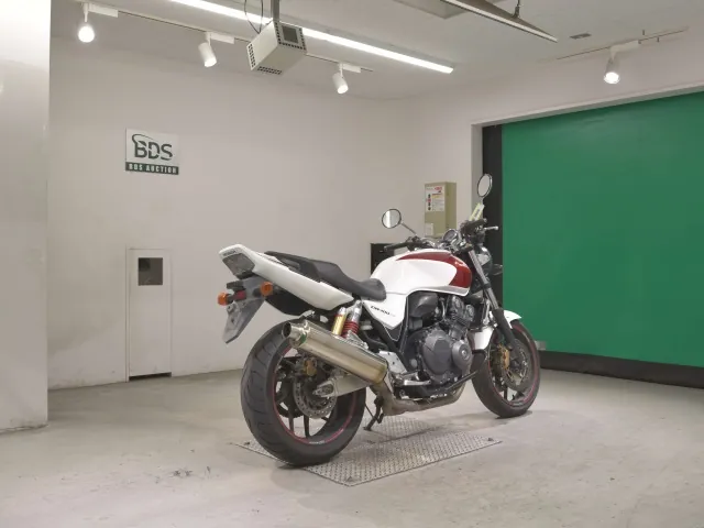 Honda CB400SB, белый, красный, фото 5