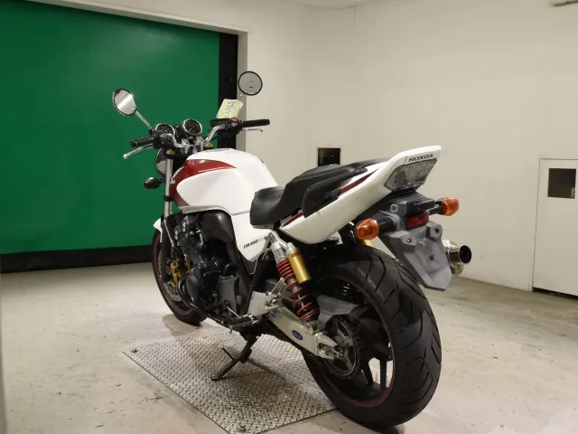 Honda CB400SB, белый, красный, фото 6