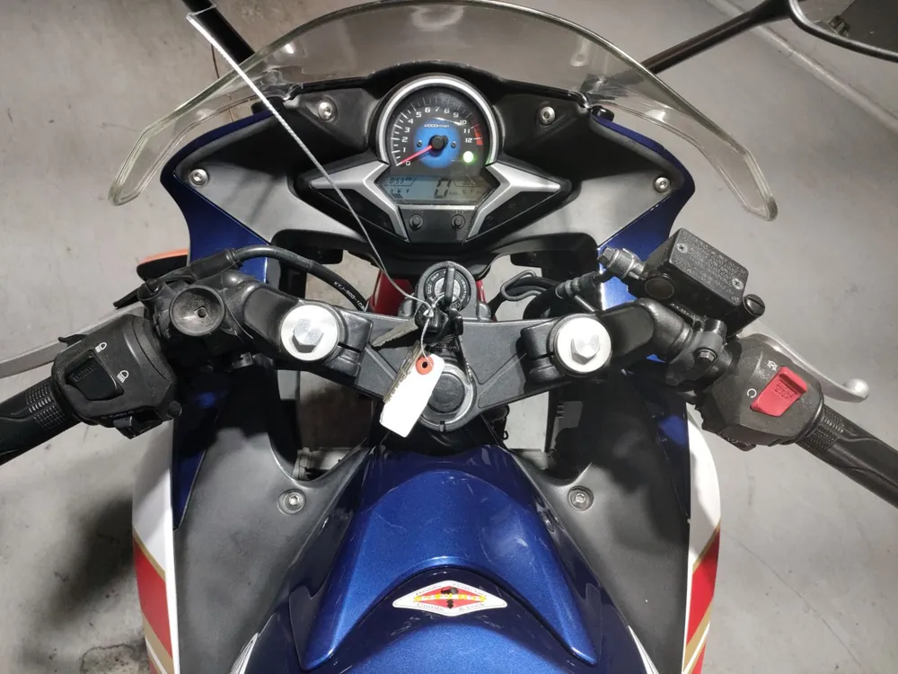 Honda CBR250R MC41, white / blue, фото 5