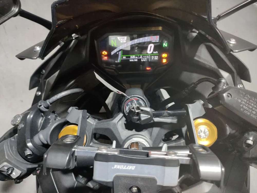 Kawasaki ZX-4R SE 2023, серый, фото 5