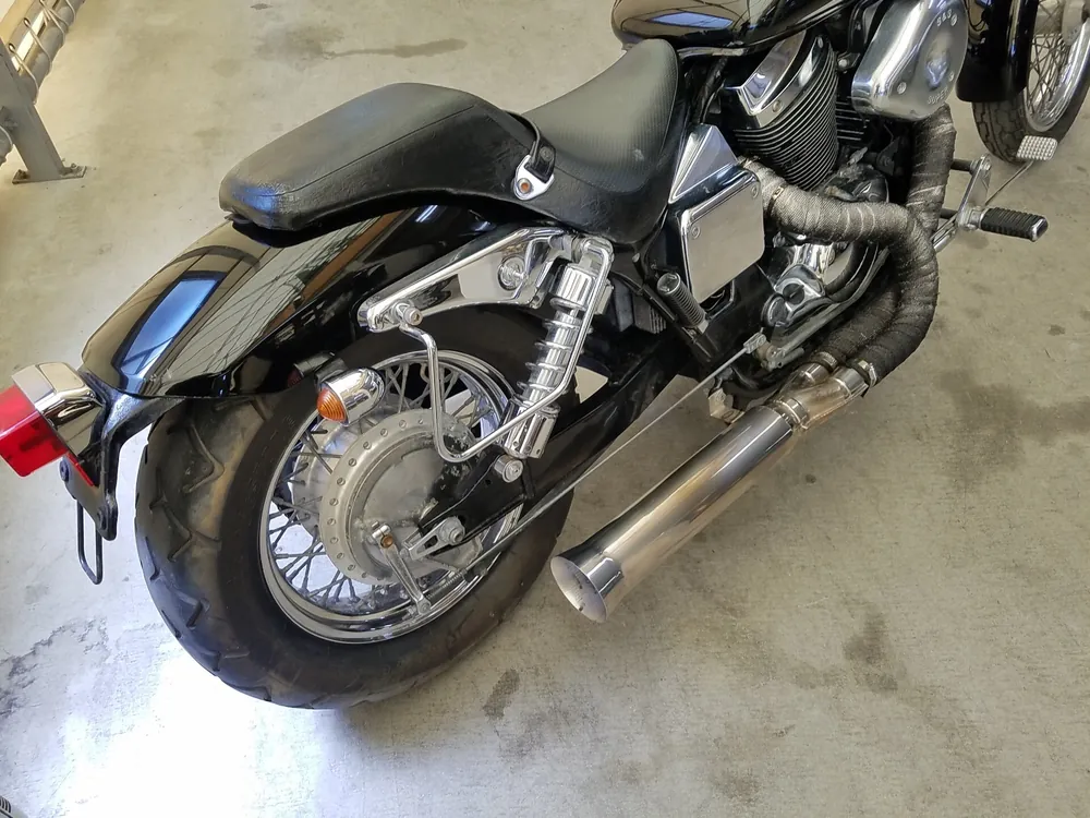 Honda Shadow Slasher 2000, чёрный, фото 9