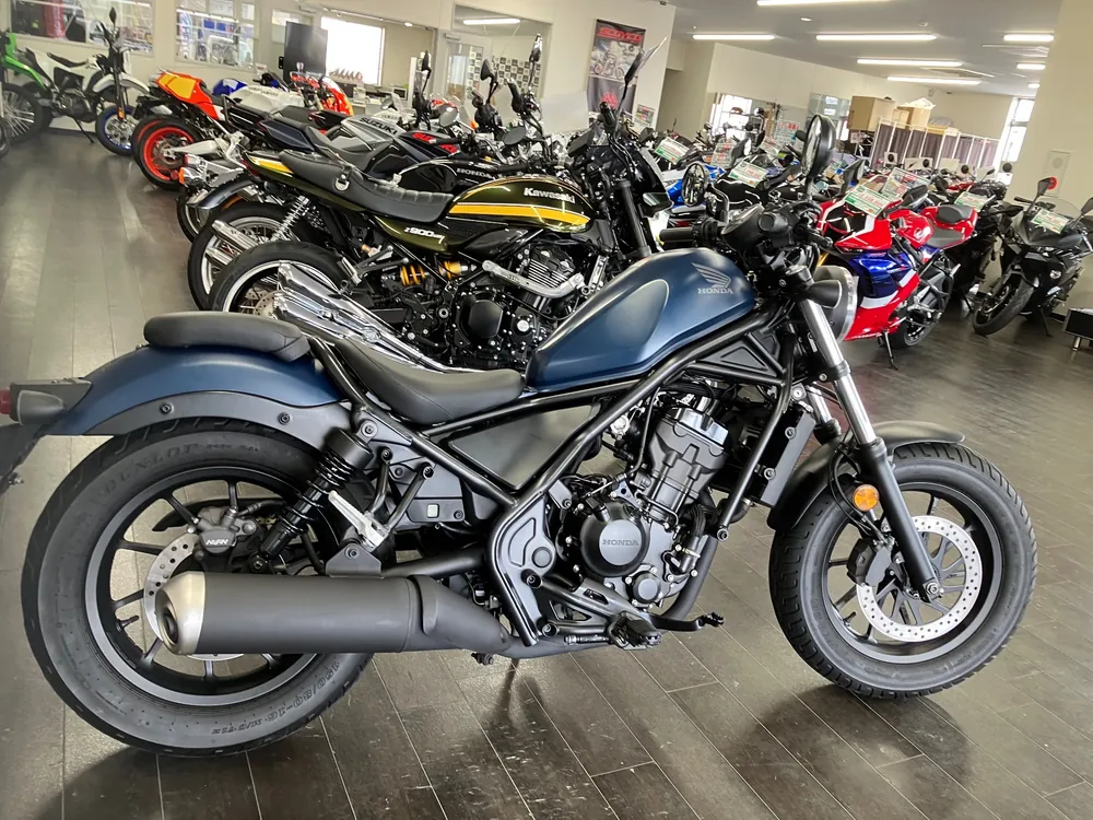 Honda Rebel 250, mat blue, фото 2