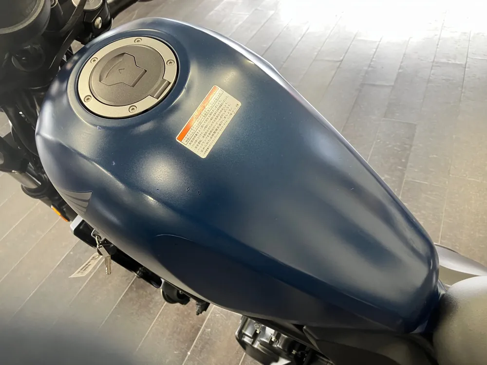 Honda Rebel 250, mat blue, фото 5