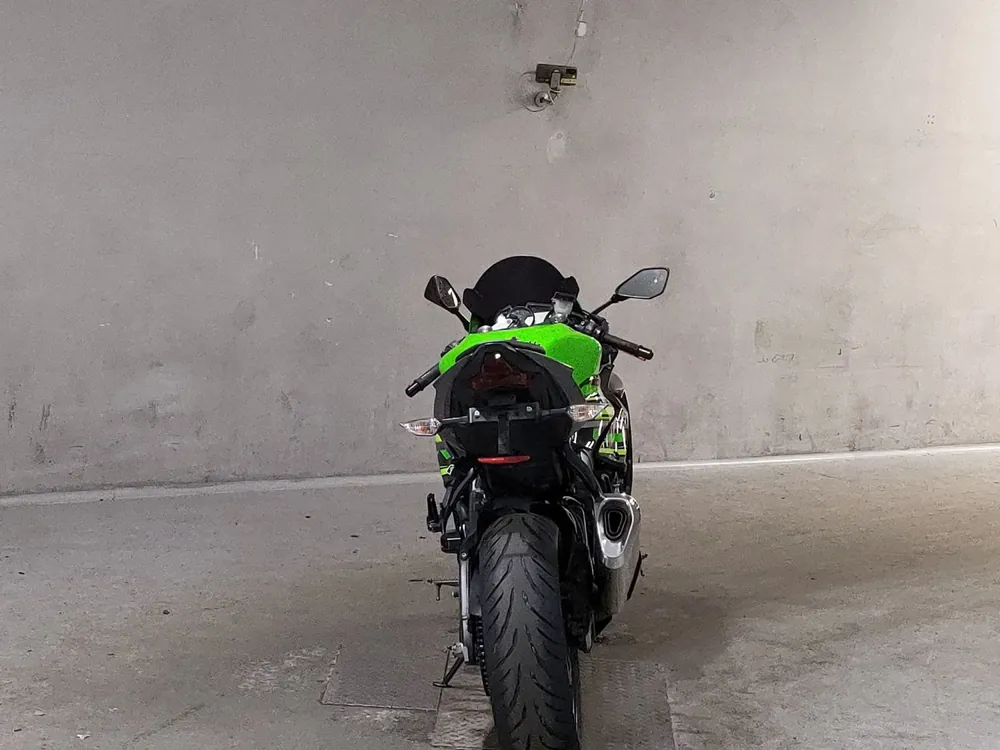 Kawasaki Zx-6Ra 2019, чёрный, зелёный, фото 4